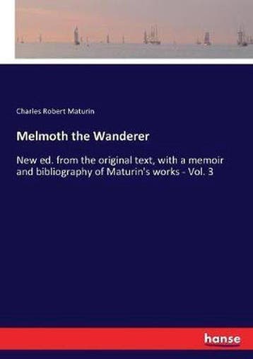 9783337093730 Melmoth the Wanderer Charles Maturin, Verzenden, Nieuw, Charles Maturin