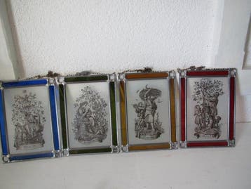 Vintage Glas-in-loodraam - Heidemarie Leder - 1980-1990 - 4