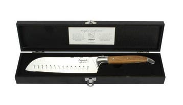 Laguiole - Santoku Knife - incl. Certificate and luxury gift