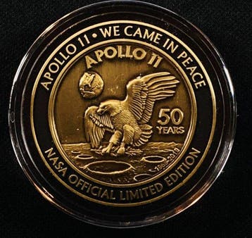 Verenigde Staten. Medal Apollo 11 - 50 Anniversary Medallion