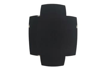 Wandspiegel QUADRA 90 cm zilver - 48191, Huis en Inrichting, Woonaccessoires | Spiegels, Ophalen of Verzenden, Nieuw