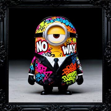 Urban3DArt (1971) - No Way Limited Edition, Antiek en Kunst