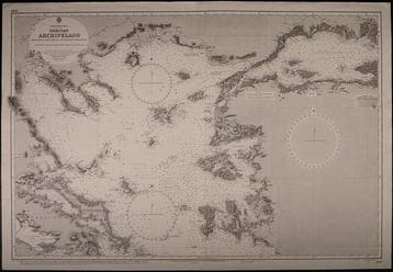 Griekenland - Griekse archipel; British Admiralty - Sea, Nieuw