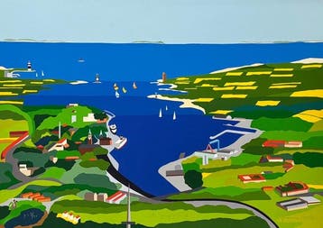 Franco Costa (1934-2015) - Late spring in Kiel
