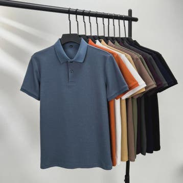Heren Poloshirt Korte Mouw - 100% Gemerceriseerd Katoen, Ade, Verzenden, Nieuw