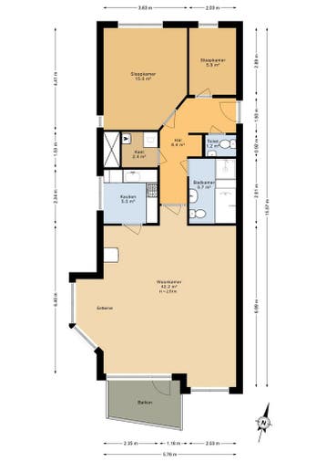 Te huur: Appartement Schoonhoeve in Eindhoven, Noord-Brabant, Eindhoven, Appartement