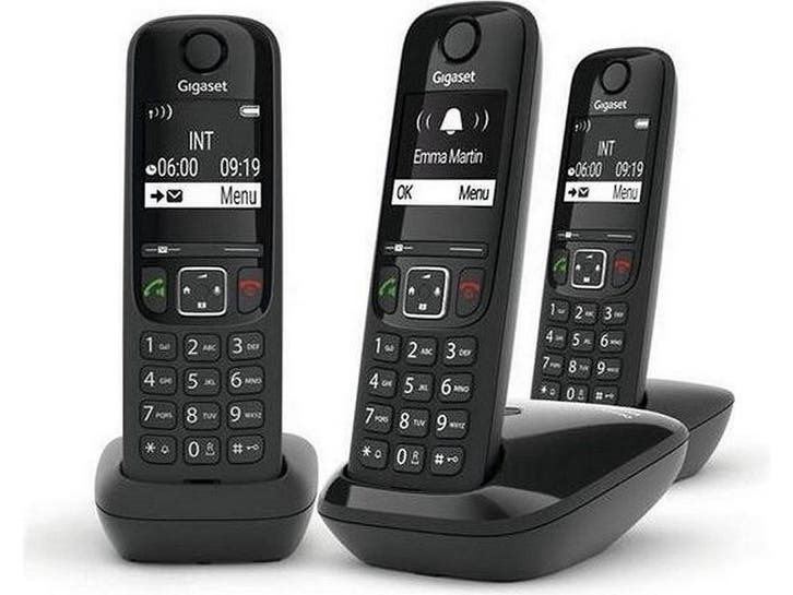 Gigaset AS690R - Trio DECT telefoon - Blacklist functie -, Telecommunicatie, Vaste telefoons | Handsets en Draadloos, Zo goed als nieuw