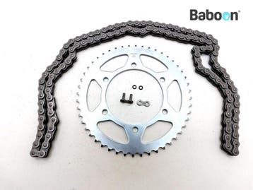 Ketting Set Yamaha XJ 600 S Diversion 1992-1997 (XJ600, Verzenden, Gebruikt