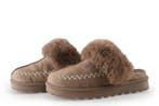 Double Heart Pantoffels in maat 37 Bruin, Bruin, Verzenden, Double Heart, Pantoffels of Sloffen