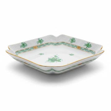 Herend - Tafelmiddenstuk - Model Apponyi Verde met de hand, Antiek en Kunst