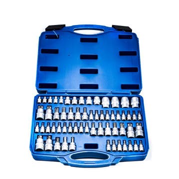 Torxdoppen Set - 60 Delig - Inwendig En Uitwendig - Torx Dop, Ophalen of Verzenden, Nieuw