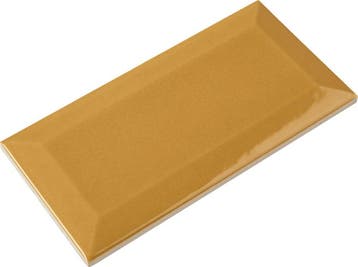 Wandtegel Metro 3D La Cueva Porto Goud Glans 7,5x15, Doe-het-zelf en Verbouw, Tegels, Nieuw, Minder dan 20 cm, 10 m² of meer, Wandtegels