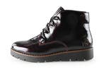 Rieker Veterboots in maat 40 Rood, Kleding | Dames, Schoenen, Verzenden, Overige typen, Zo goed als nieuw, Rood