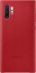 Samsung Leather Hoesje - Samsung Galaxy Note 10+ - Rood, Ophalen of Verzenden, Nieuw