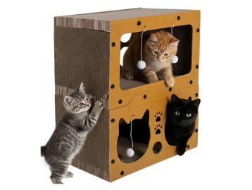 Veiling - Purlov Kattenhuis, Dieren en Toebehoren, Nieuw