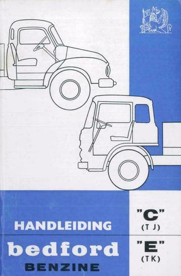 1969 Bedford C E Benzine Instructieboekje Nederlands, Auto diversen, Verzenden
