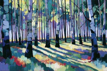 NIKKI ROSE - Long Quiet Shadows XXL | No Reserve, Antiek en Kunst, Kunst | Schilderijen | Modern