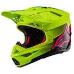 Alpinestars Supertech S-M10 Unite Helm Ece 22.06 Geel Fluo, XXL, Nieuw met kaartje, Overige merken, Offroadhelm