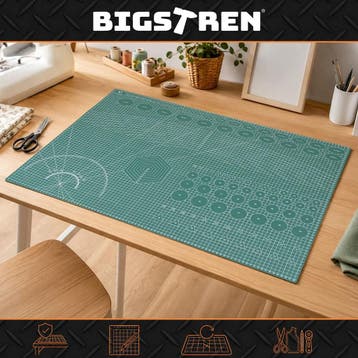Bigstren A1 Snijmat met Rasterlijnen en Zelfherstellend O..., Hobby en Vrije tijd, Ophalen of Verzenden, Nieuw