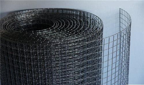 Volièregaas zwart gecoat 19x19 1,45mm dik 100cm hoog 25m rol, Zakelijke goederen, Agrarisch | Werktuigen, Ophalen of Verzenden