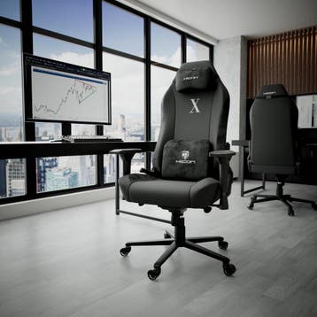 Luxury Gamestoel-Bureaustoel-Ergonomisch-Zwart, Ophalen, Zwart, Nieuw, Ergonomisch