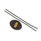 Fast Rider Sluiting van leer en metaal voor Fastrider Manden, Verzenden, Nieuw