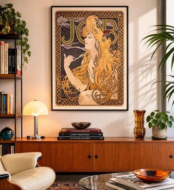 Alphonse Mucha (after) - Job - Jaren 1970