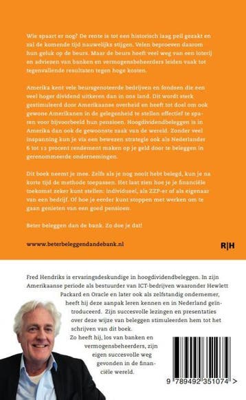 Beter beleggen dan de bank 9789492351074 Fred Hendriks, Verzenden, Gelezen, Fred Hendriks
