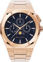 Paul Rich Moonphase Star Dust II Rose Gold MOON04 horloge, Overige merken, Staal, Verzenden, Polshorloge