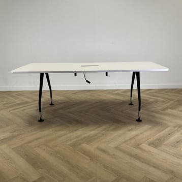 Vitra Ad Hoc vergadertafel / bureau 200x90 cm, designer, Ophalen of Verzenden, Gebruikt, Bureau