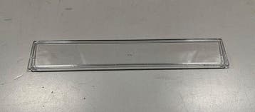 Tego schapverdeler plexiglas transparant 30 cm – L27,5 x