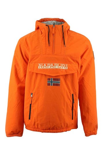 Napapijri Jas in maat M Oranje, Verzenden, Zo goed als nieuw, Overige kleuren, Napapijri
