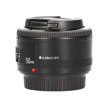 Yongnuo EF 50mm f/1.8 met garantie, Audio, Tv en Foto, Fotografie | Lenzen en Objectieven, Ophalen of Verzenden, Gebruikt