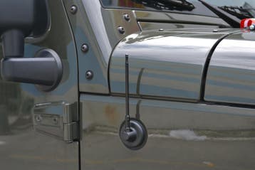 SK-Import Antenne Zwart Jeep Wrangler, Ophalen of Verzenden, Nieuw, Jeep