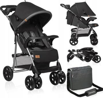 Lionelo Emma Plus Buggy en Kinderwagen - Licht en Duurzaam -, Verzenden, Nieuw