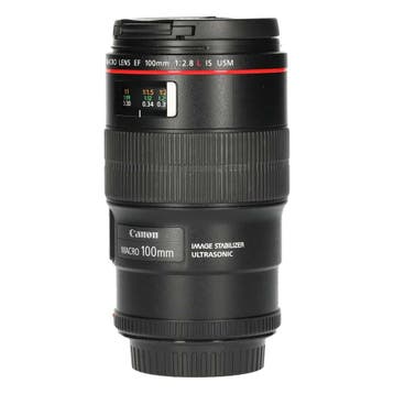 Canon EF 100mm f/2.8L Macro IS USM met garantie, Audio, Tv en Foto, Fotografie | Lenzen en Objectieven, Ophalen of Verzenden, Gebruikt