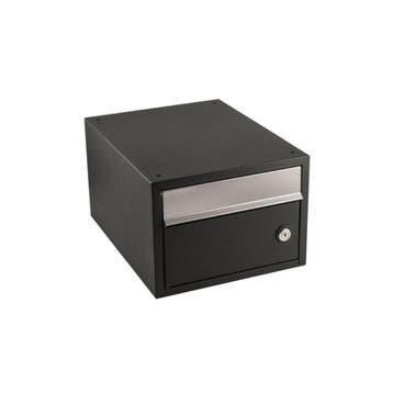 Postkastsysteem Allux Brick - zwart, Verzenden, Nieuw