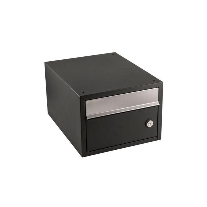 Postkastsysteem Allux Brick - zwart, Tuin en Terras, Brievenbussen, Nieuw, Verzenden