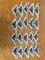 Bat Wing Cicadas Taxidermie volledige montage -