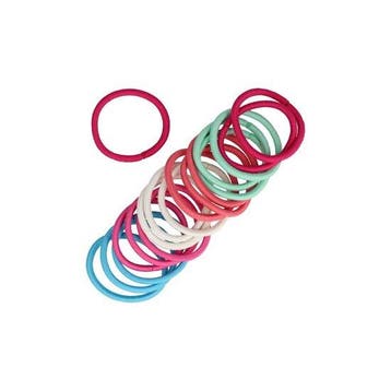 Haarelastieken Basic - Zonder Metaal - MultiColor - Set van, Nieuw