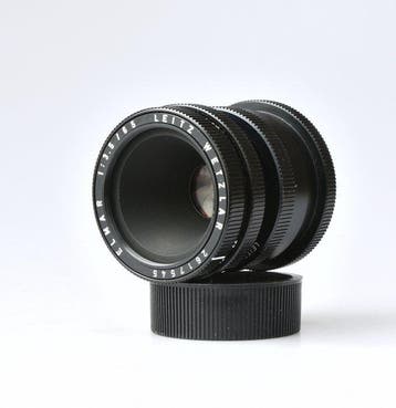 Leica Leitz Wetzlar Elmar 65mm f/3.5 lenskop met een