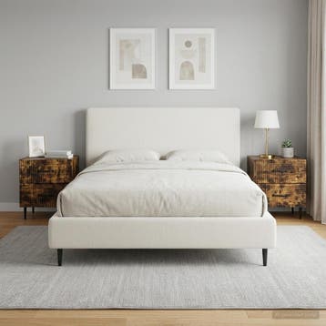 vidaXL Nachtkastje 2 st Gerookt eiken 43 x 34,5 x 47,5 cm, Minder dan 45 cm, Verzenden, Nieuw, Minder dan 55 cm