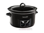 CrockPot CR507 - Slowcooker - Digitaal 4.7L - Zwart, Witgoed en Apparatuur, Slowcookers, Verzenden, Zo goed als nieuw