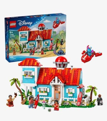 Lego Set - 43268 - Disney - Lilo and Stitch Beach House, Nieuw