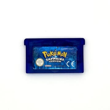 Pokemon Sapphire Version - Game Boy Advance - PAL EUR - Loo…, Ophalen of Verzenden, Zo goed als nieuw