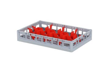 Vaatwaskorf Clixrack 600 x 400 mm grijs - glashoogte max., Ophalen of Verzenden, Nieuw