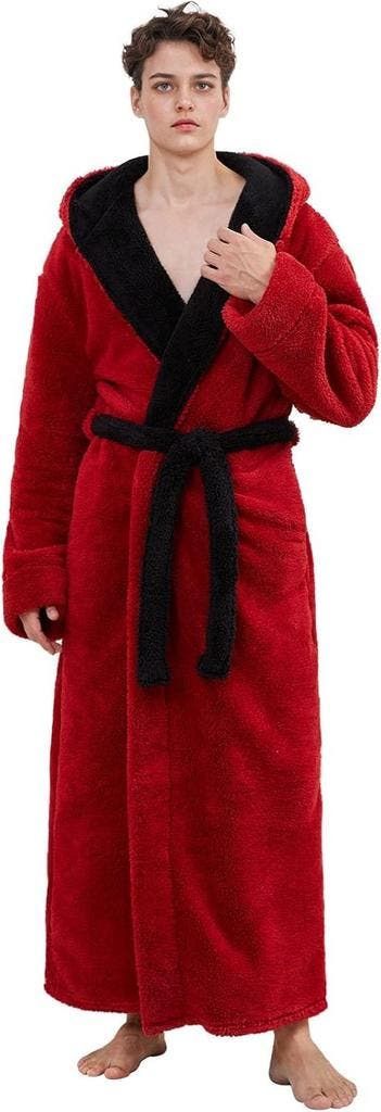 Heren Badjas Met Zakken - Warme Winterjas | Laatste Stuk!, Kleding | Heren, Ophalen of Verzenden, Gedragen, Viking Choice