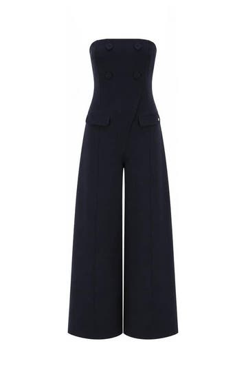 Josh V Jumpsuit in maat S Blauw, Kleding | Dames, Josh V, Verzenden, Gedragen, Blauw