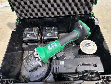 Hikoki G3613 DVF Akku Winkelschleifer.790, Ophalen of Verzenden, Gebruikt