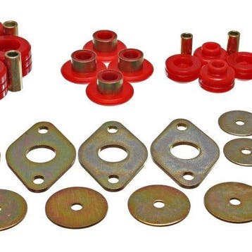 Energy Suspension Cab Mount Bushing - Red, Ophalen of Verzenden, Nieuw